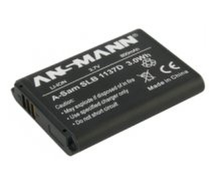 Ansmann A-Sam SLB 1137D Lithium-Ion (Li-Ion) 800mAh 3.7V rechargeable battery