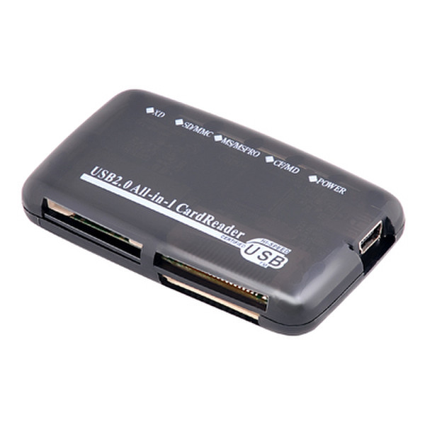 Spire SP333CR USB 2.0 Черный устройство для чтения карт флэш-памяти
