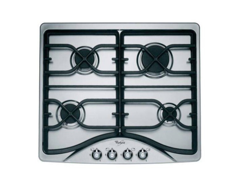 Whirlpool AKM 528/IR built-in Gas hob Stainless steel