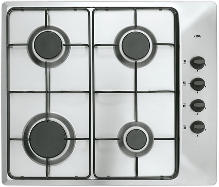 ETNA T107HRVSA built-in Gas hob Stainless steel hob