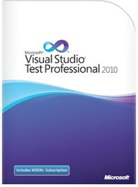 Microsoft Visual Studio 2010 Test Pro + MSDN Retail DVD (DE)