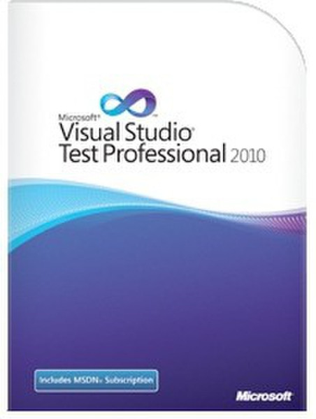 Microsoft Visual Studio 2010 Test Pro + MSDN Renewal (DE)