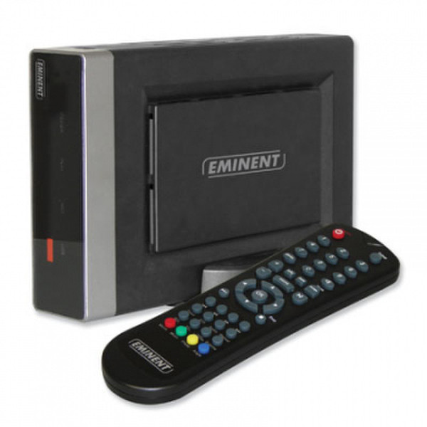 Eminent Portable SATA Media Player Schwarz Digitaler Mediaplayer