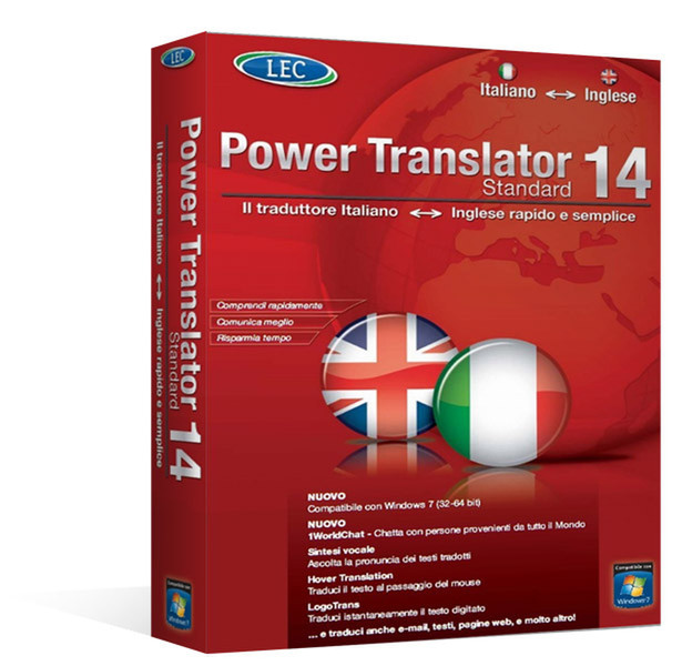 Avanquest Power Translator 14 Standard - ITALIANO ↔ INGLESE