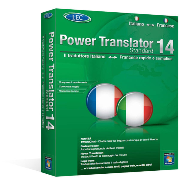 Avanquest Power Translator 14 Standard - ITALIANO ↔ FRANCESE