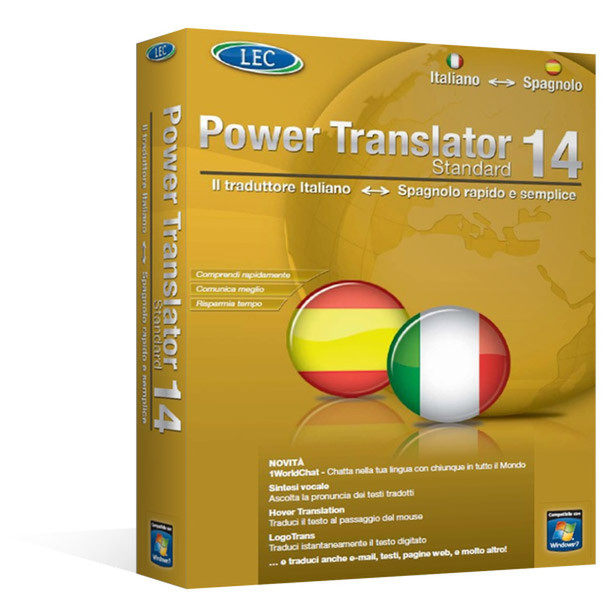 Avanquest Power Translator 14 Standard - ITALIANO ↔ SPAGNOLO