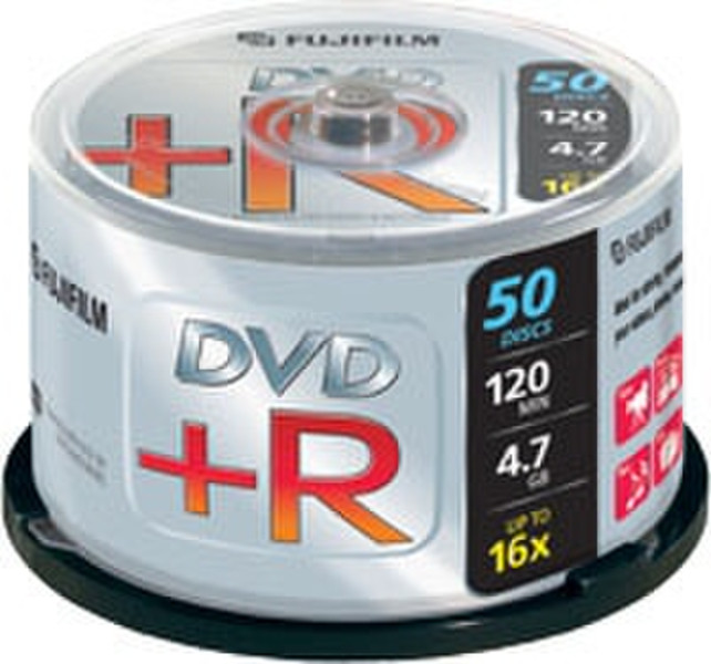 Fujifilm DVD+R 4.7GB 50-spindle 16x 4.7ГБ 50шт