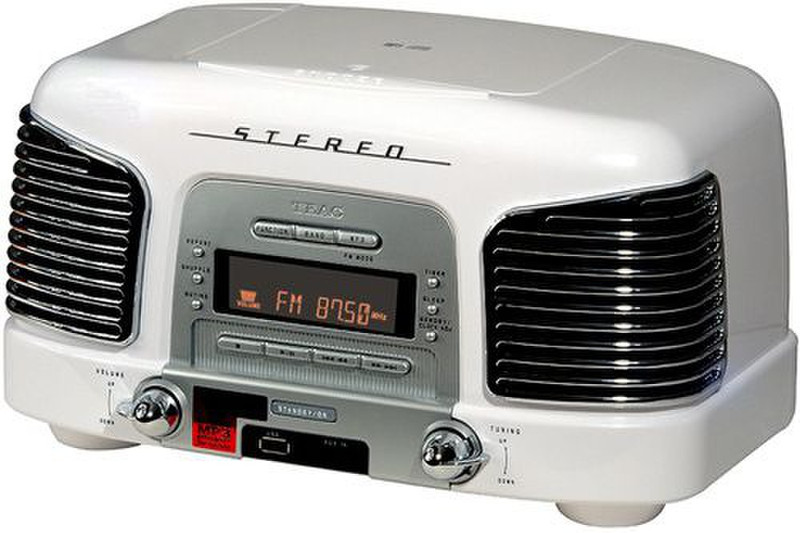 TEAC SL-D 910 SL Tragbar Digital Silber Radio