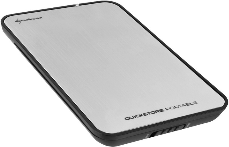 Sharkoon QuickStore Portable 2.5Zoll Silber