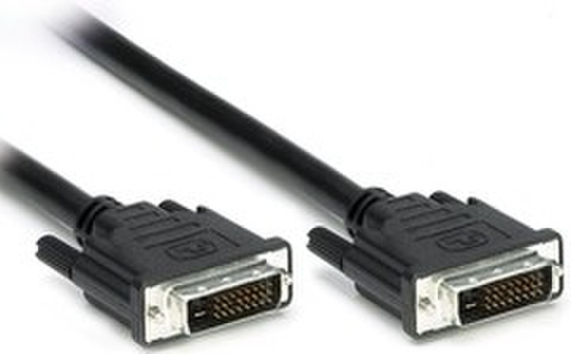 Ednet 84026 1.8м Черный DVI кабель