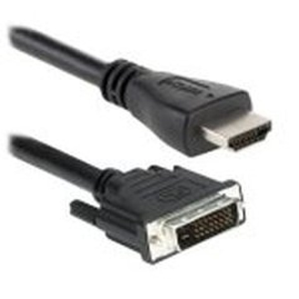 Ednet 84029 2m HDMI Black video cable adapter