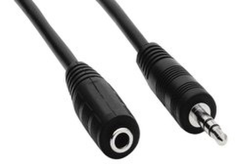 Ednet 84033 3m 3.5mm 3.5mm Black audio cable