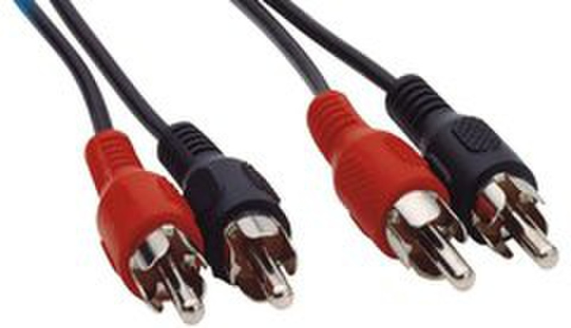 Ednet 84034 1.8m Black audio cable