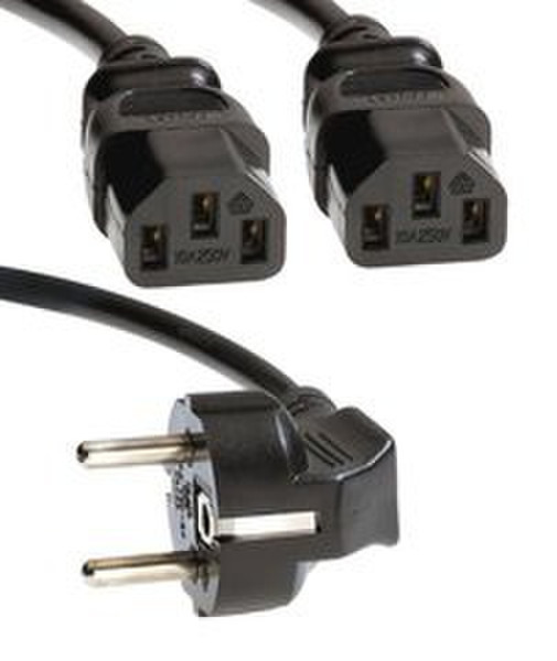 Ednet 84068 1.8m Black power cable