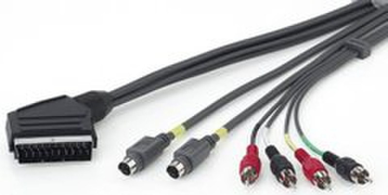 Ednet 84091 2м Черный адаптер для видео кабеля