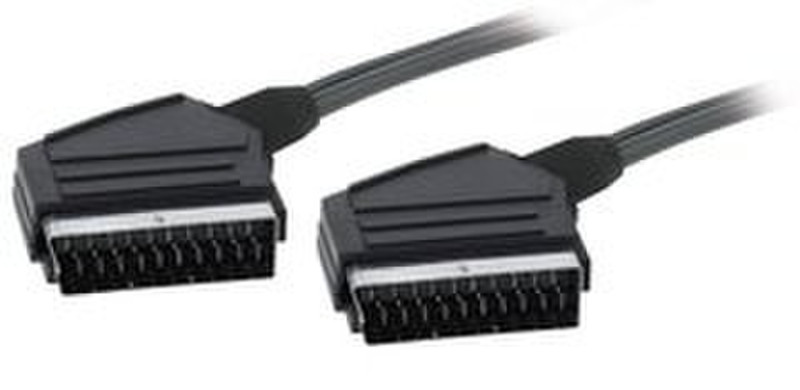 Ednet 84096 1.5m SCART (21-pin) SCART (21-pin) Schwarz SCART-Kabel