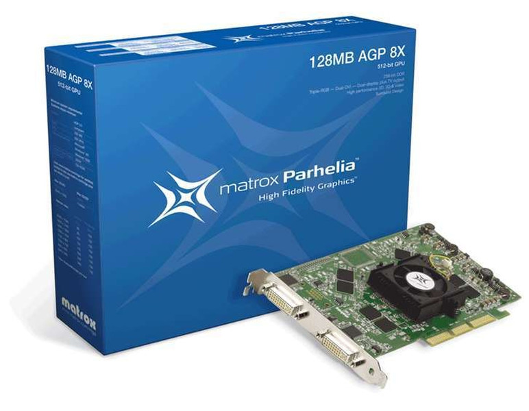 Matrox PH-A8X128F GDDR graphics card