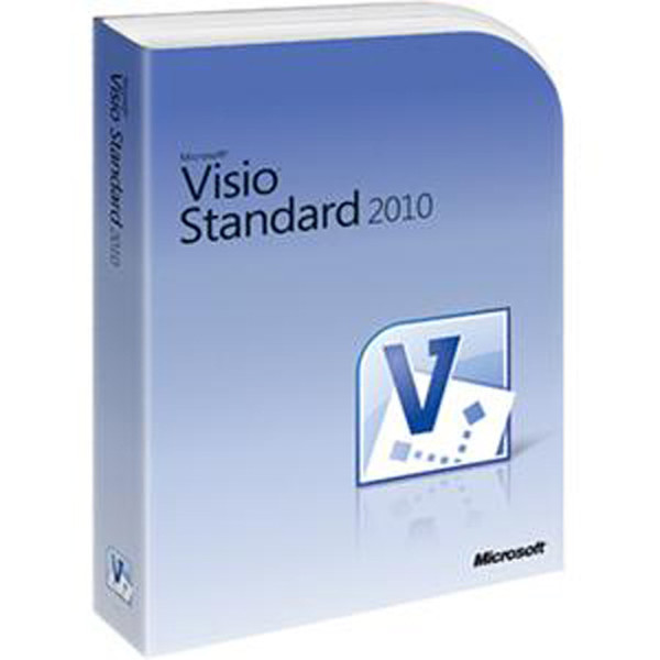 Microsoft Visio Standard 2010, Winx32/x64, EDU, DVD, EN Education (EDU) English