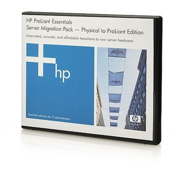 Hewlett Packard Enterprise ProLiant Essentials Server Migration Pack - Physical to ProLiant Edition, Single-Migration License