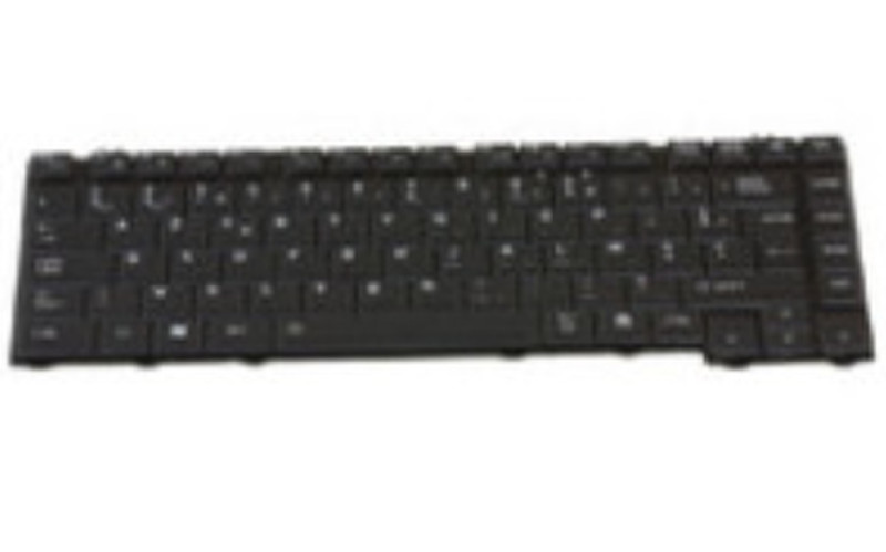 Toshiba K000053230 AZERTY Французский Черный клавиатура