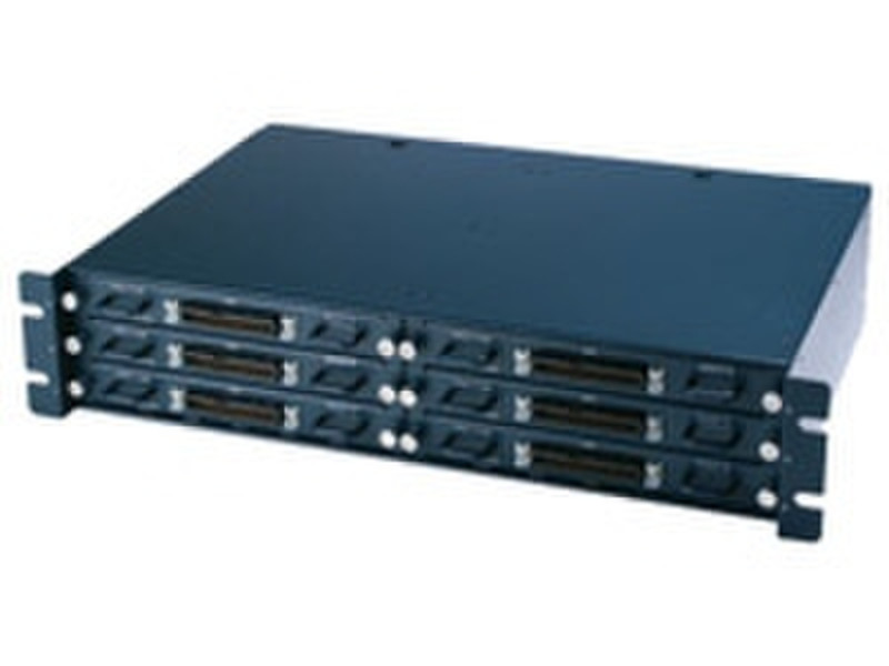 ZyXEL VES-2500ST, DSL concentrator (Splitter chassis) 4U network equipment chassis