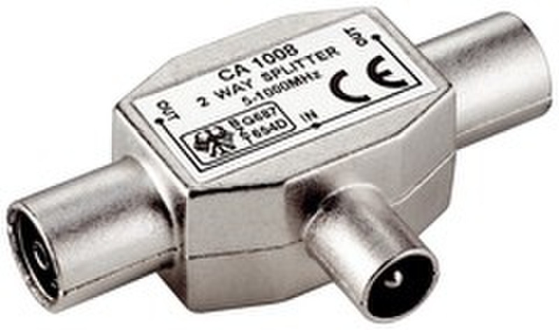 Ednet 84628 Silver cable splitter/combiner