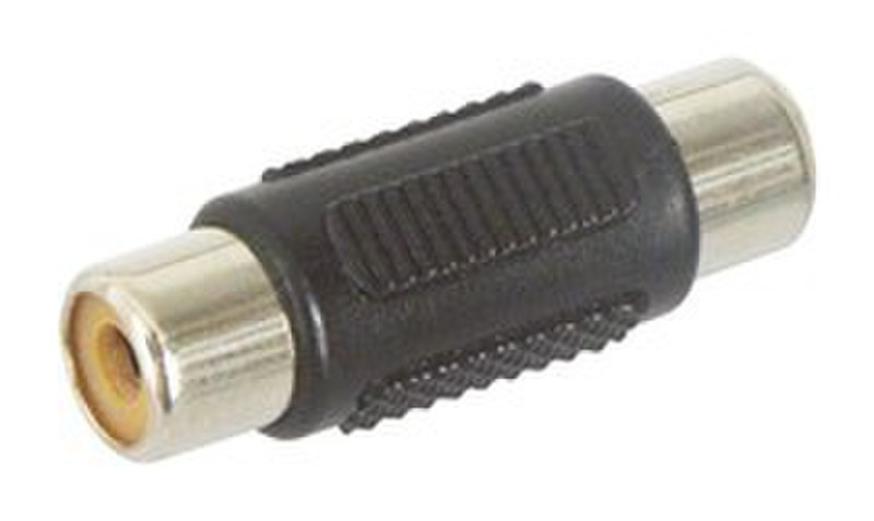 Ednet 84436 RCA RCA Black cable interface/gender adapter