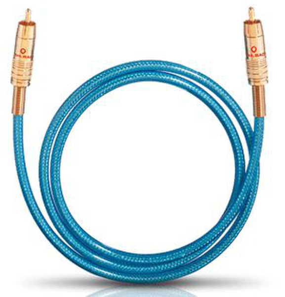 OEHLBACH 10705 5m RCA RCA Blau Audio-Kabel