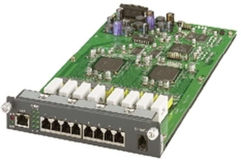 ZyXEL SAM1008-22, 8-port SHDSL Linecard Internal network switch component
