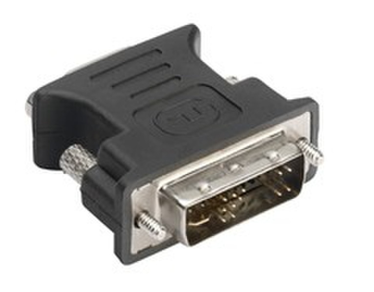 Ednet 84206 VGA 15pin DVI A 12+5 Черный кабельный разъем/переходник