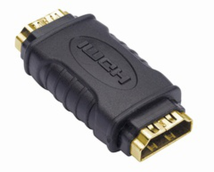 Ednet 84208 HDMI 19-pin HDMI 19-pin Черный кабельный разъем/переходник