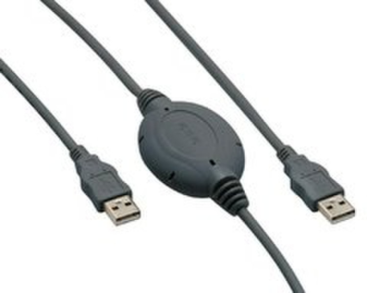 Ednet 84256 USB A USB A Черный кабель USB