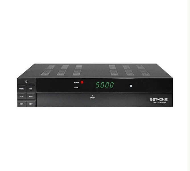 SetOne TX-8801H TWIN PVR TV Set-Top-Box