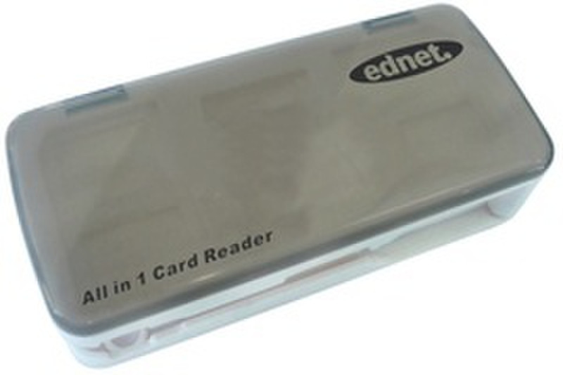 Ednet 85233 Серый устройство для чтения карт флэш-памяти