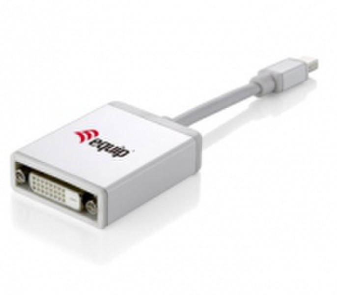 LevelOne equip Mini DisplayPort/ DVI Konverter Mini DisplayPort 1.2 DVI 1.1 Белый кабельный разъем/переходник