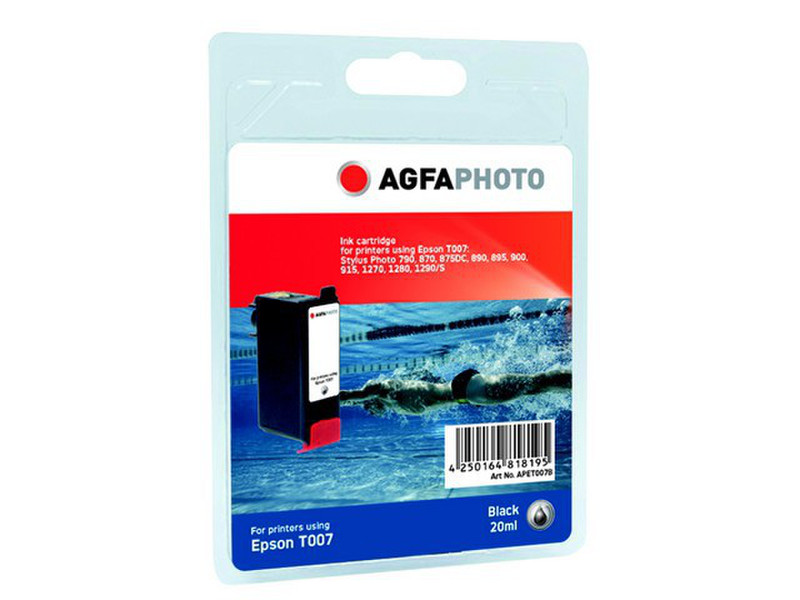 AgfaPhoto APET007B Черный струйный картридж
