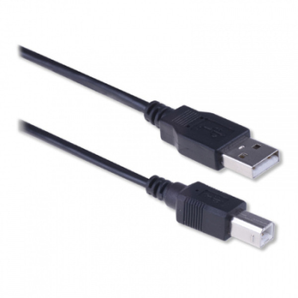 Eminent USB-Cable 0.9 m 0.9m USB A USB B Schwarz USB Kabel