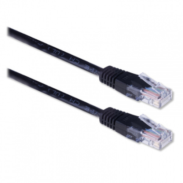 Eminent Networking Cable 5 m 5m Schwarz Netzwerkkabel