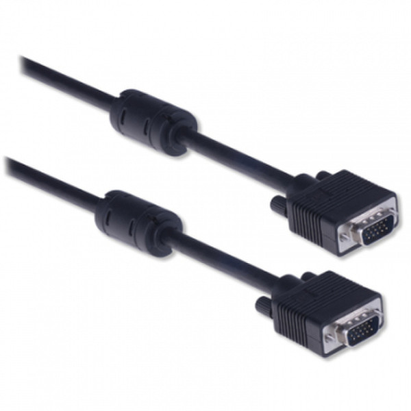 Eminent 7.5m VGA/SVGA 7.5м VGA (D-Sub) VGA (D-Sub) Черный VGA кабель