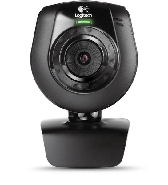 Logitech 3000 1.3MP 640 x 480pixels USB Black webcam