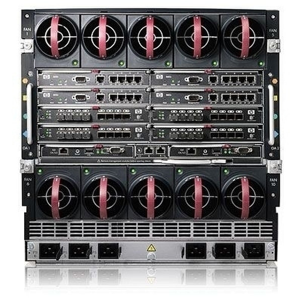 Hewlett Packard Enterprise BLc7000 Three-Phase Internal Enclosure, 6 Power Supplies, 6 Fans, 8 Insight Control Trial Licenses computer case