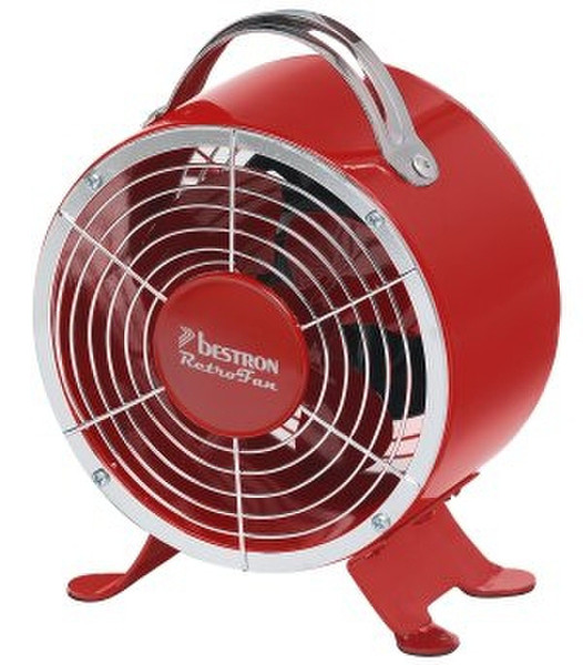 Bestron DFT1605R 15Вт Красный вентилятор