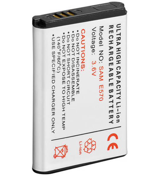 Wentronic 36008 Lithium-Ion (Li-Ion) 700mAh 3.6V rechargeable battery