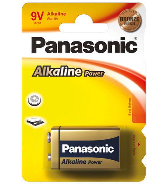 Wentronic 43744 Alkaline 9V rechargeable battery