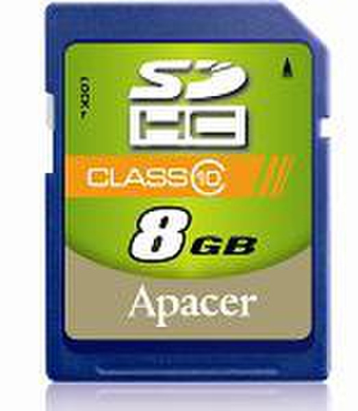 Apacer 10GB SDHC 8GB SDHC memory card