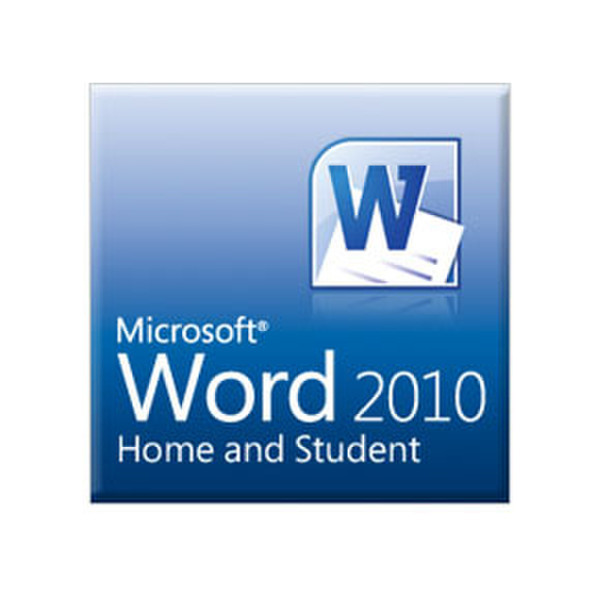 Microsoft Word Home and Student 2010, DVD, 32/64 bit, IT