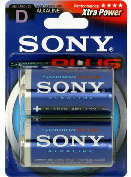 Sony AM1B2A Stamina Plus Alkaline batteries Щелочной 1.5В батарейки