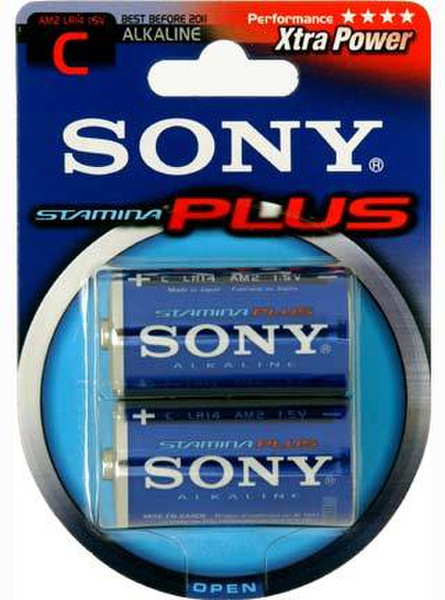 Sony AM2B2A Stamina Plus Alkaline batteries Щелочной 1.5В батарейки