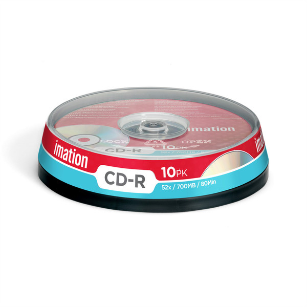Imation 10 x CD-R 700MB CD-R 700MB 10Stück(e)