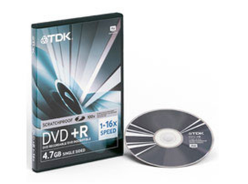 TDK DVD+R ScratchProof Videobox